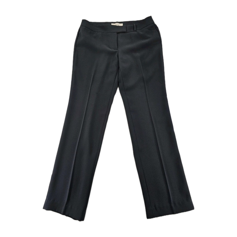 Ann Taylor LOFT Women's Marisa Dress Pants 6 Straight Black Career Work Office
